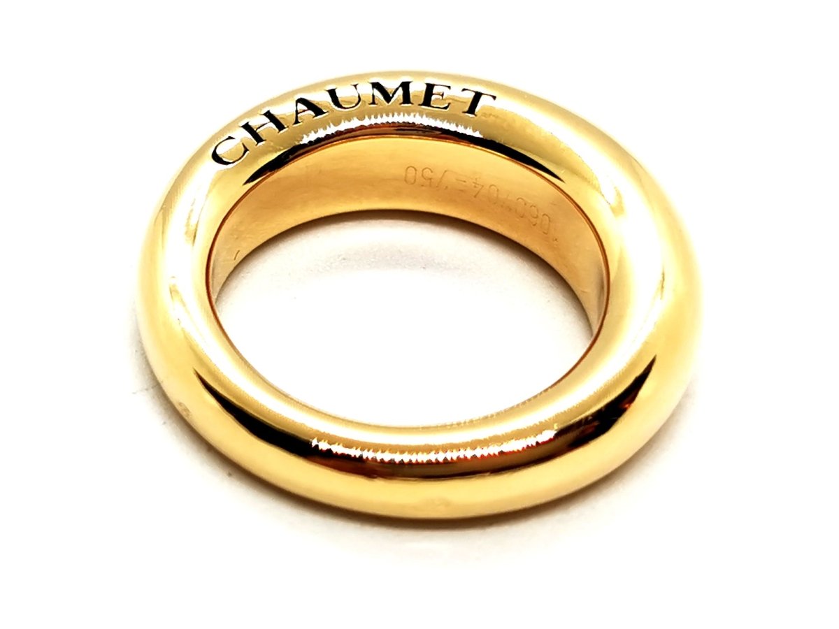 Chaumet Bague Jonc Anneau Or jaune - Castafiore
