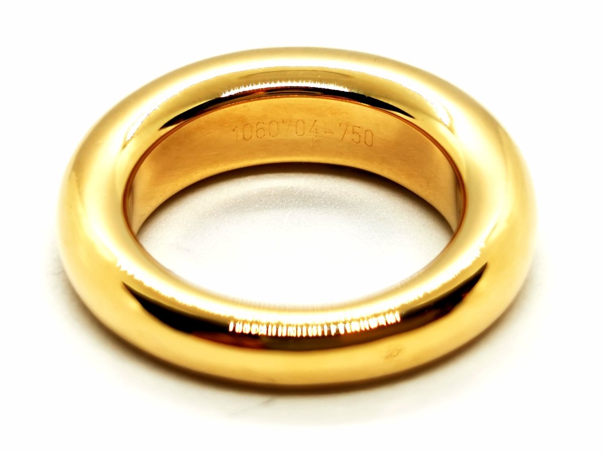 Chaumet Bague Jonc Anneau Or jaune - Castafiore