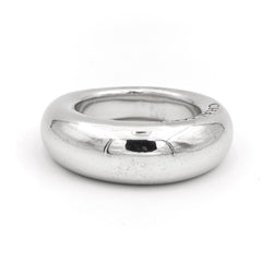 Chaumet Bague Jonc Or blanc - Castafiore