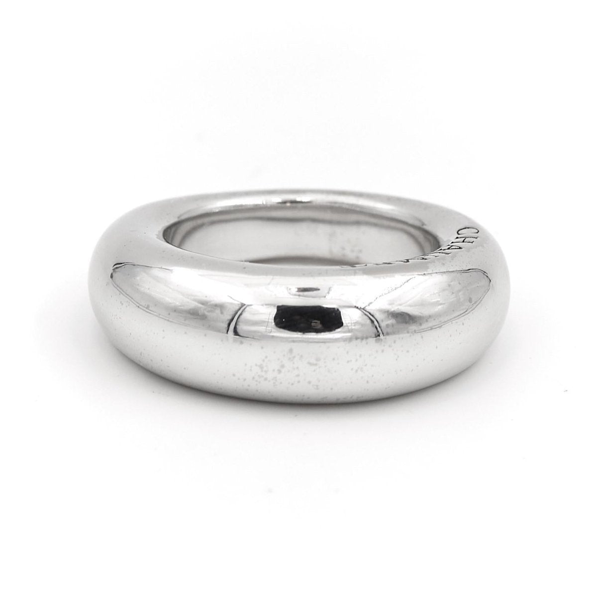 Chaumet Bague Jonc Or blanc - Castafiore