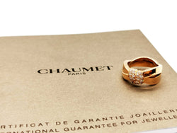 Chaumet Bague Liens Or rose Diamant - Castafiore