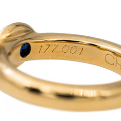 Chaumet Bague Toi et moi en or jaune saphir et rubis - Castafiore