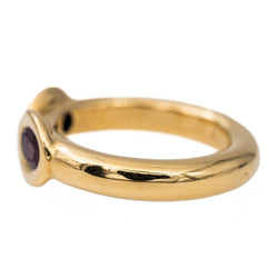 Chaumet Bague Toi et moi en or jaune saphir et rubis - Castafiore