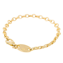 Chaumet Bracelet Maille jaseron Or jaune - Castafiore