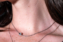 Chaumet Collier Pendentif Liens Or blanc Diamant - Castafiore