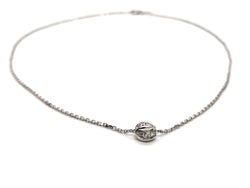 Chaumet Collier Pendentif Liens Or blanc Diamant - Castafiore