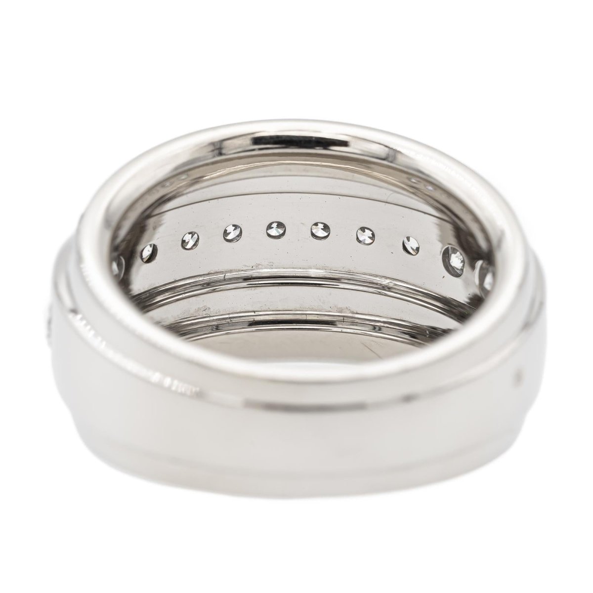 Chopard La Strada Band Ring White gold diamond