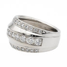 Chopard Bague Bandeau La Strada Or blanc diamant - Castafiore