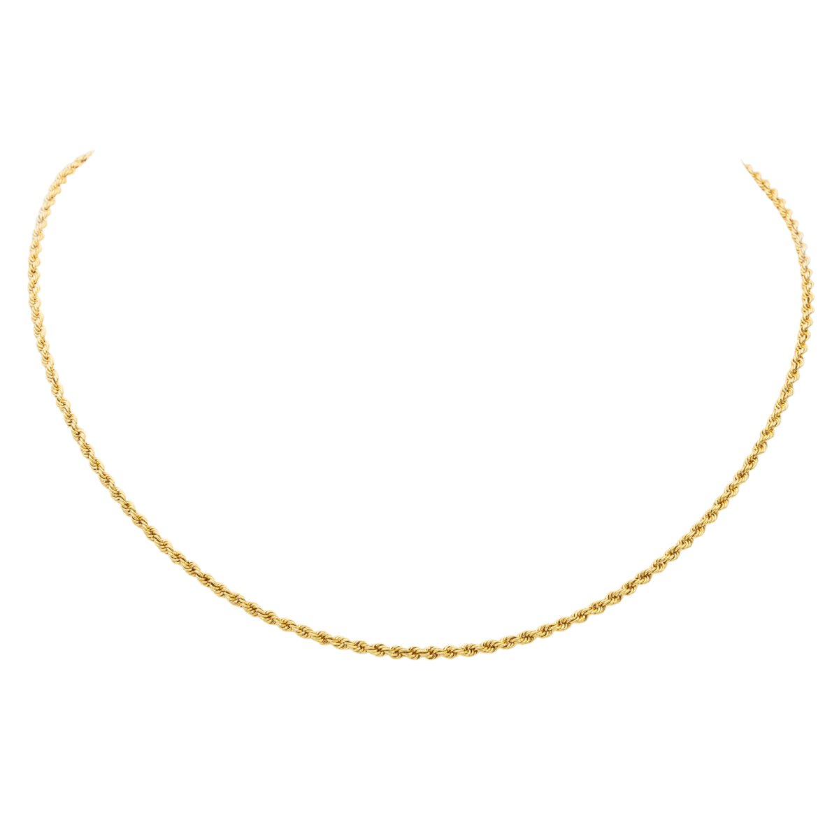 Chopard Collier Maille torsadée Or jaune - Castafiore