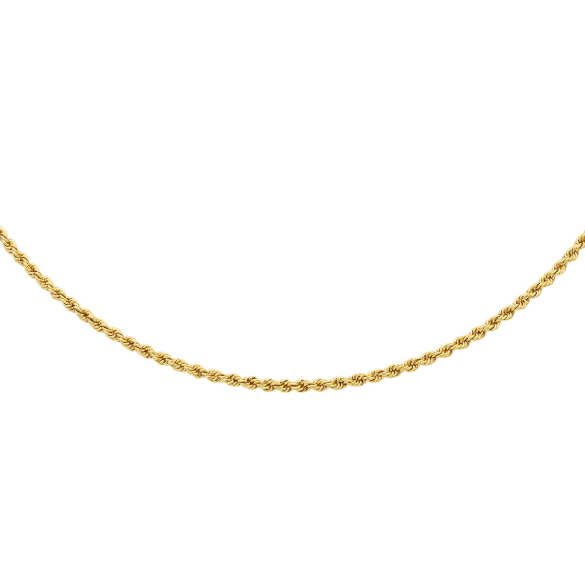 Chopard Collier Maille torsadée Or jaune - Castafiore