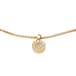 Chopard Collier Pendentif Happy diamonds Or jaune Diamant - Castafiore
