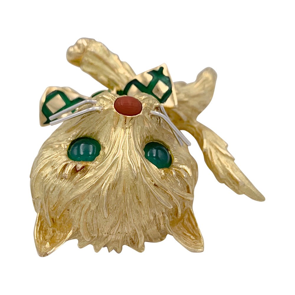 Clip vintage, "Chat" - Castafiore