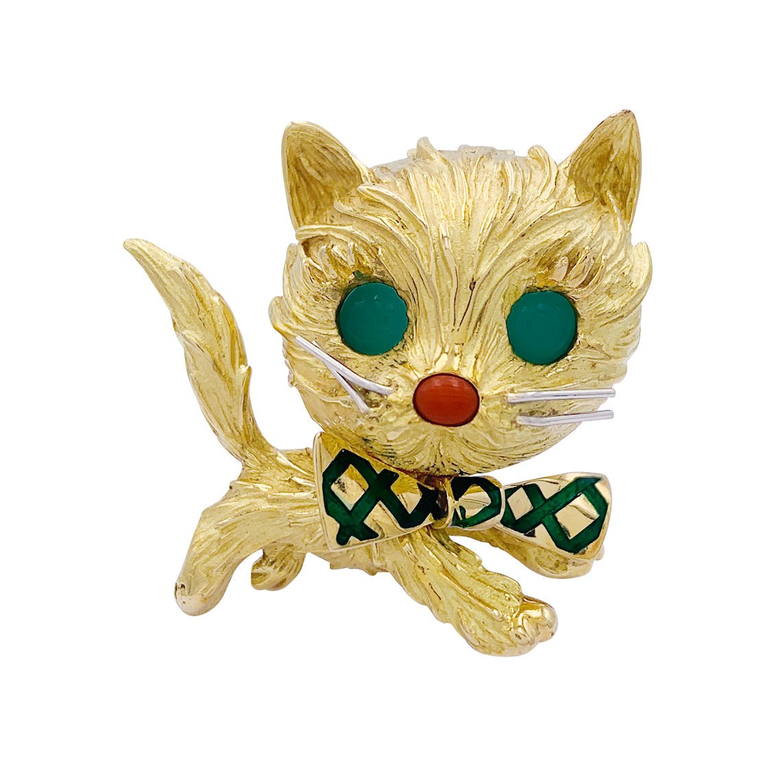 Clip vintage, "Chat" - Castafiore