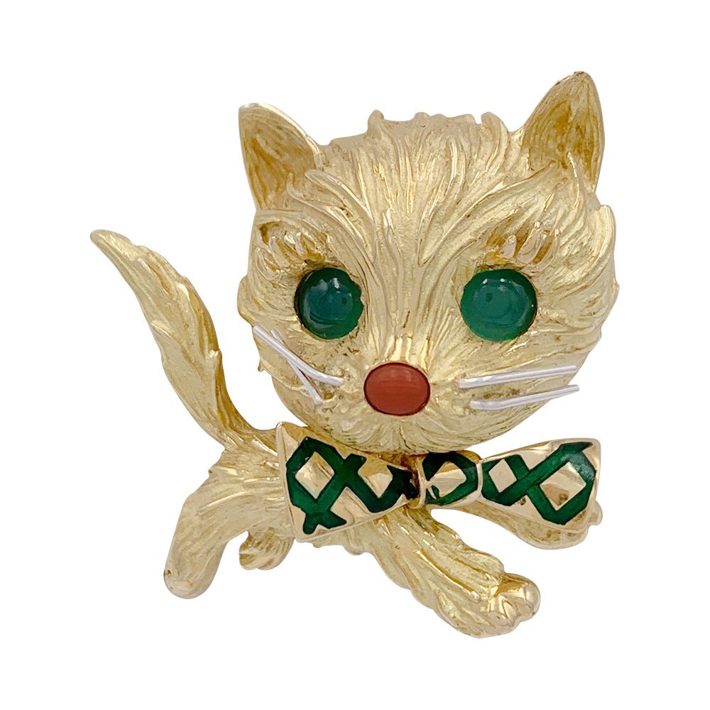 Clip vintage, "Chat" - Castafiore