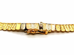 Collier à franges en 3 ors - Castafiore