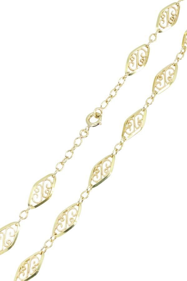 COLLIER ANCIEN FILIGRANE - Castafiore