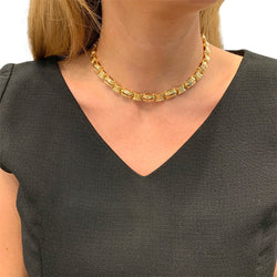 Collier BOUCHERON en or jaune - Castafiore