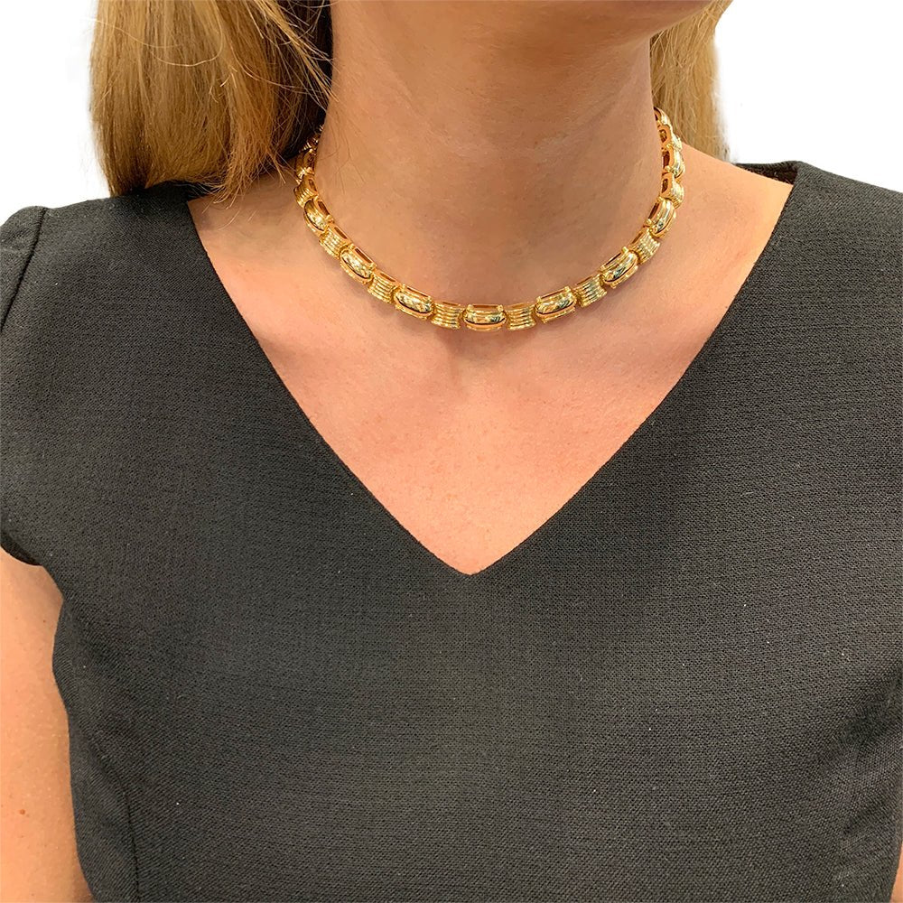 Collier BOUCHERON en or jaune - Castafiore