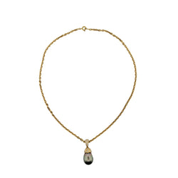 Collier BOUCHERON en or jaune, perle et diamants - Castafiore