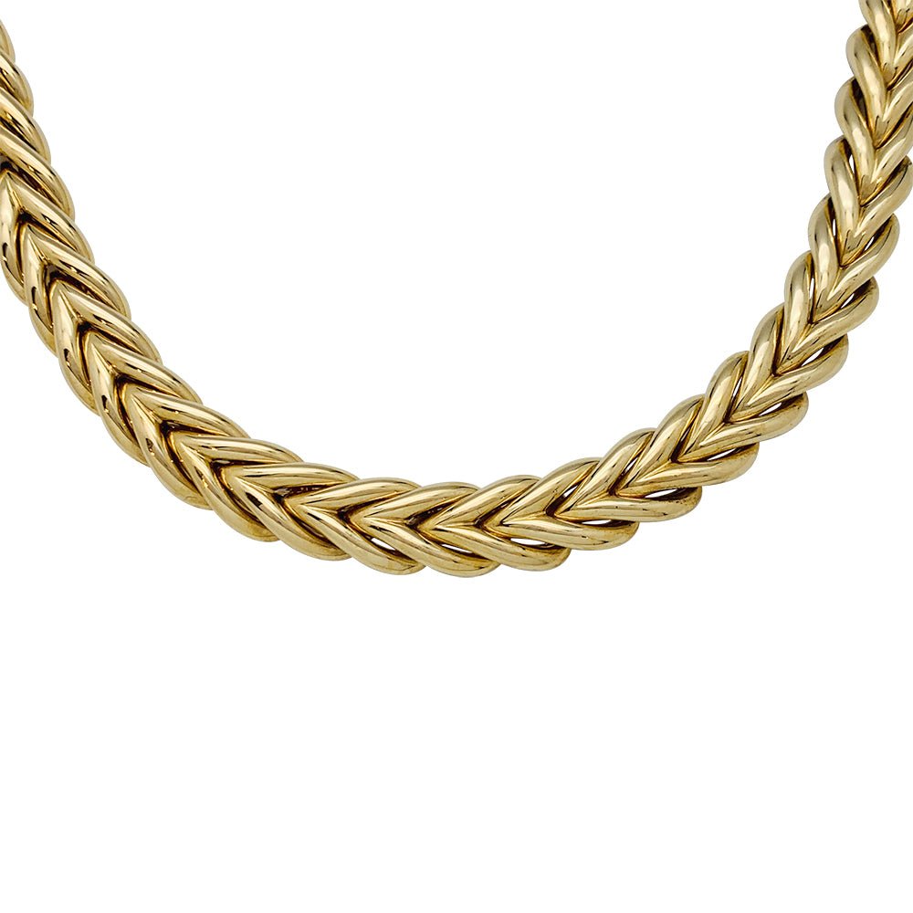 Collier BOUCHERON "Tressé" en or jaune - Castafiore