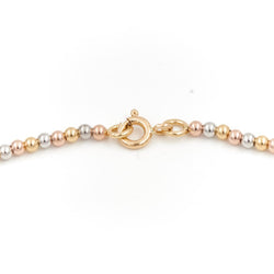 Collier boules en 3 ors - Castafiore