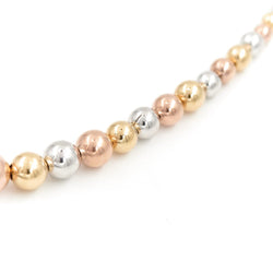 Collier boules en 3 ors - Castafiore