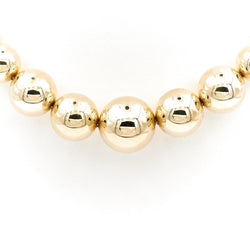 Collier boules en or jaune - Castafiore