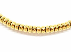 Collier boules en or jaune et diamant - Castafiore