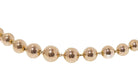 Collier boules marseillais en chute en or rose - Castafiore