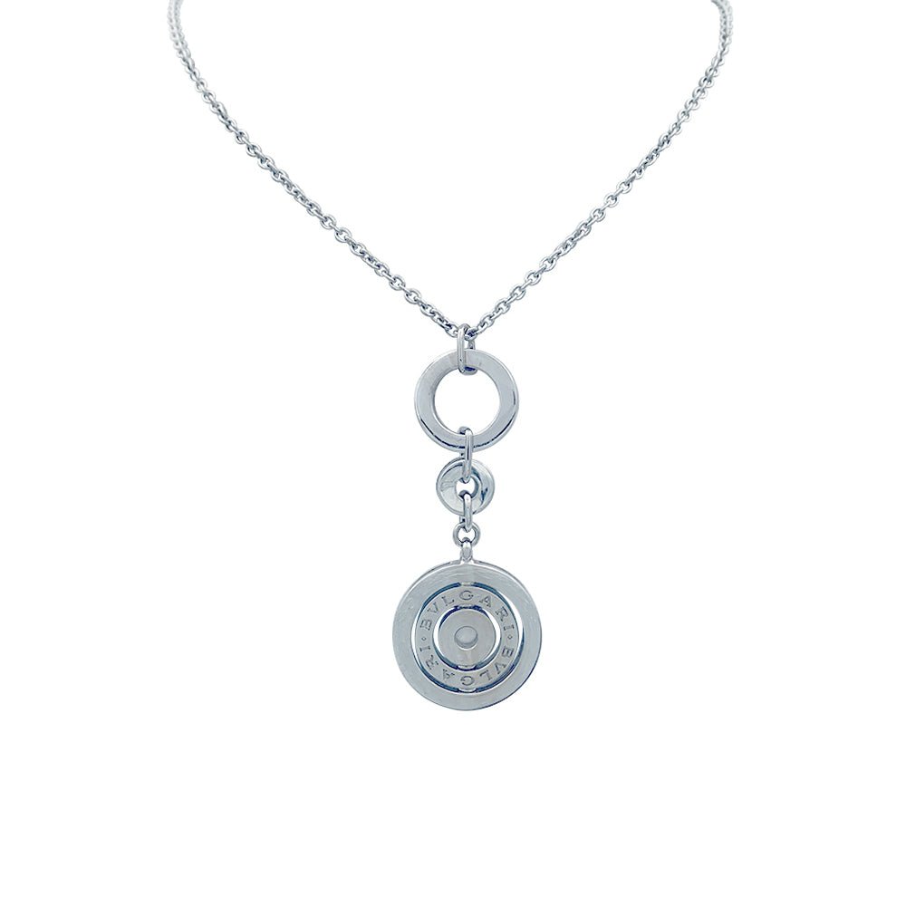 Collier Bulgari, "Astrale", or blanc - Castafiore