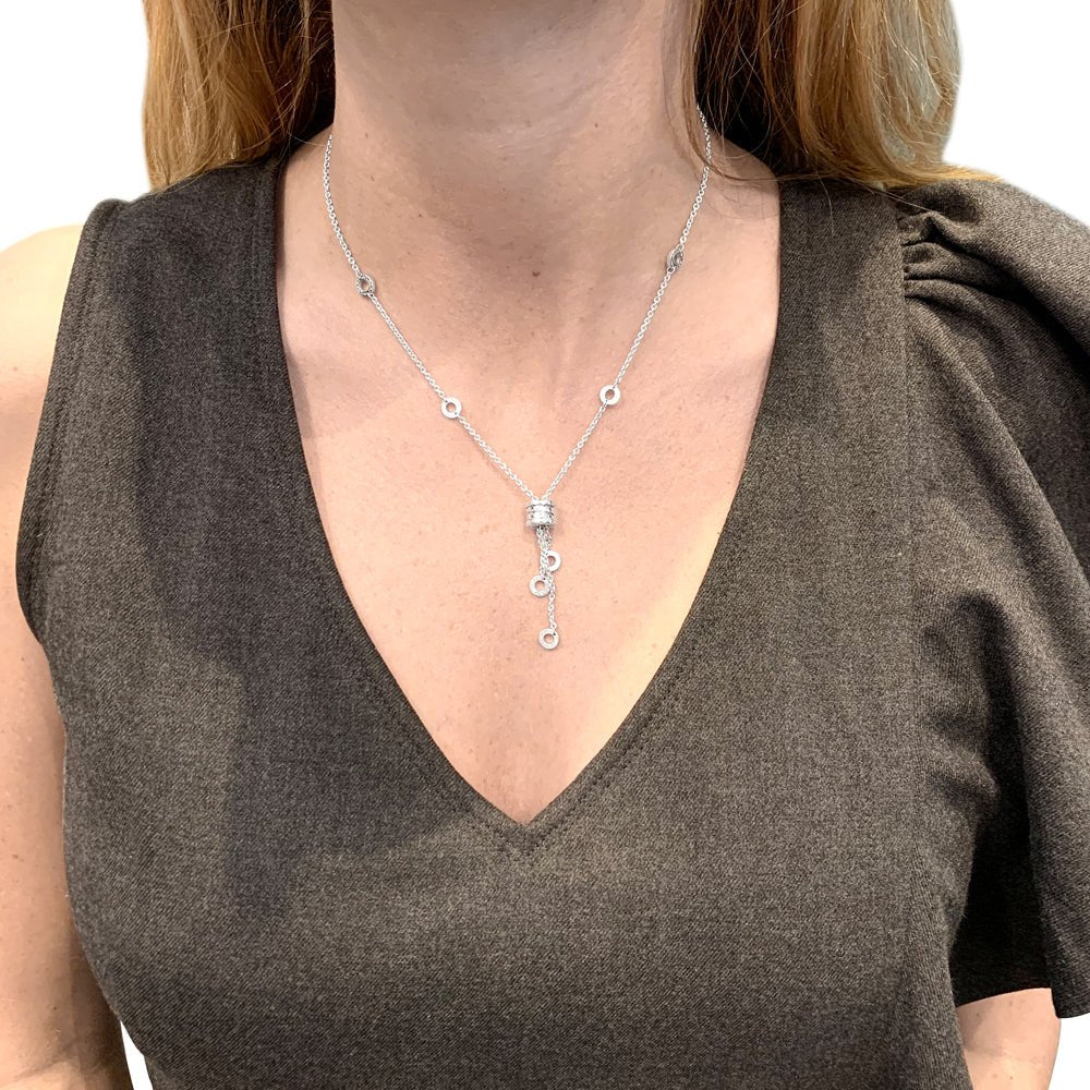 Collier Bulgari, "B.Zero1", or blanc - Castafiore