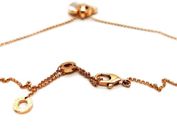 Collier BULGARI "Cuore" en or rose et nacre - Castafiore