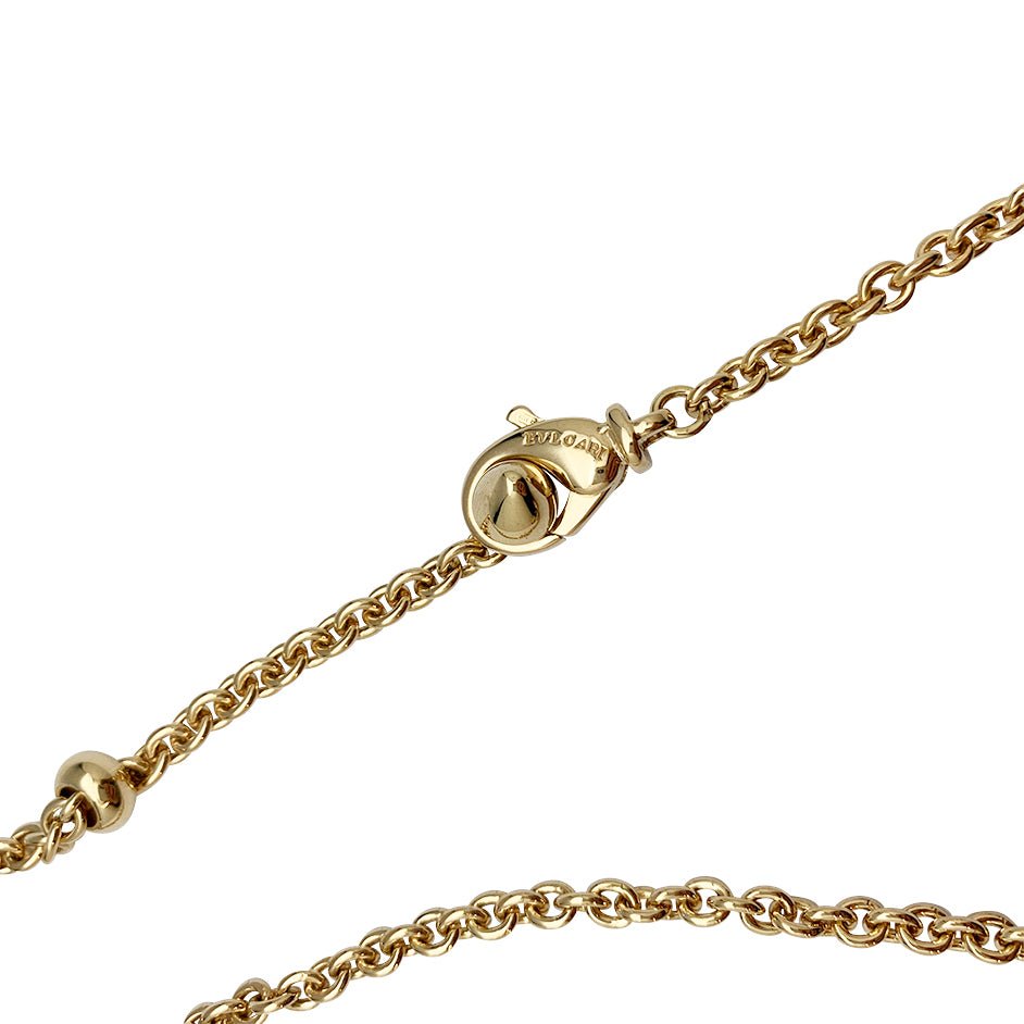 Collier Bulgari, "Tondo", or jaune et acier - Castafiore