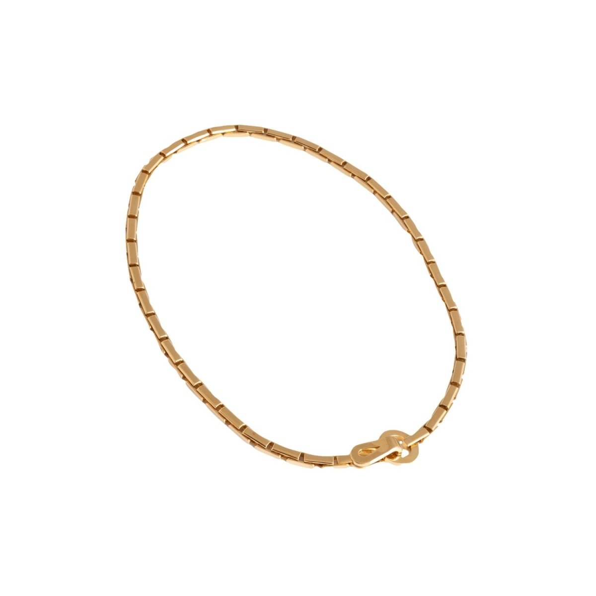 Collier CARTIER "Agrafe" en or jaune - Castafiore