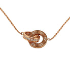 Collier CARTIER "Baby Love" en or rose et diamants - Castafiore