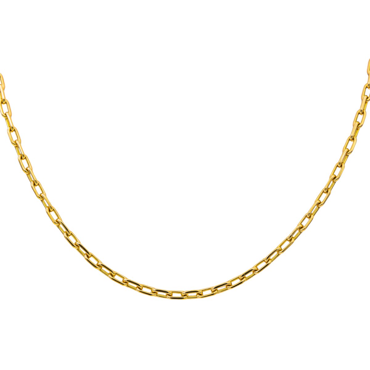 Cartier Necklace Santos yellow gold chain Castafiore