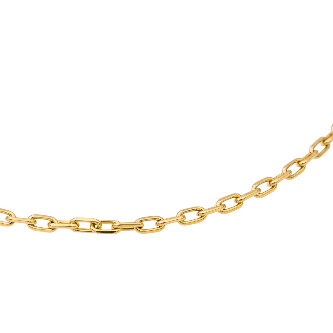 Collier CARTIER Chaîne Santos en or jaune - Castafiore