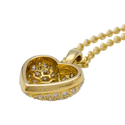 Collier CARTIER, "Coeur", or jaune, diamants - Castafiore