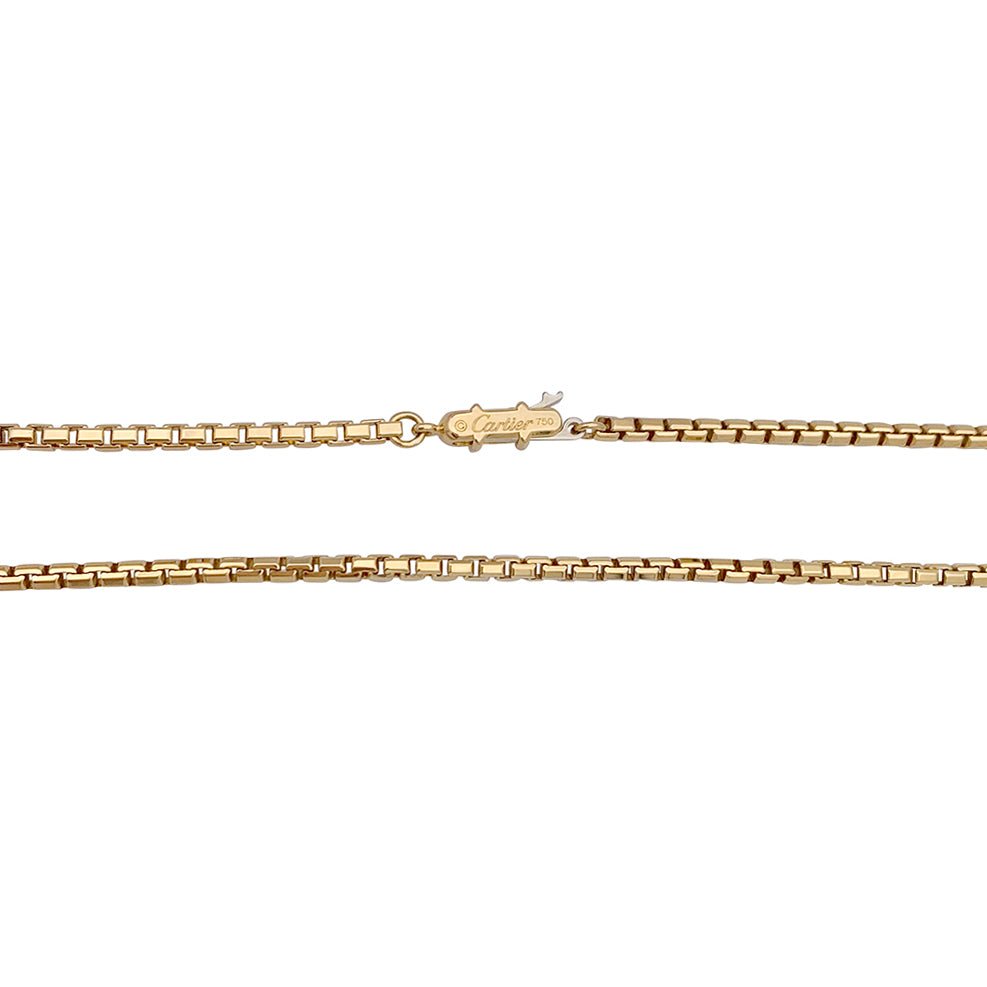 Collier CARTIER en or jaune - Castafiore