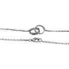 Collier Cartier, "Love", en or blanc, diamants - Castafiore