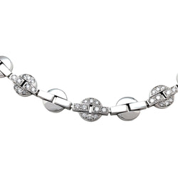 CARTIER “Himalia” model necklace in white gold, diamonds