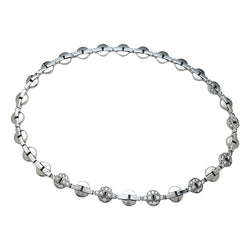 CARTIER “Himalia” model necklace in white gold, diamonds