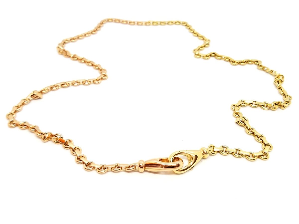 Collier Chaîne bicolore en 2 ors - Castafiore