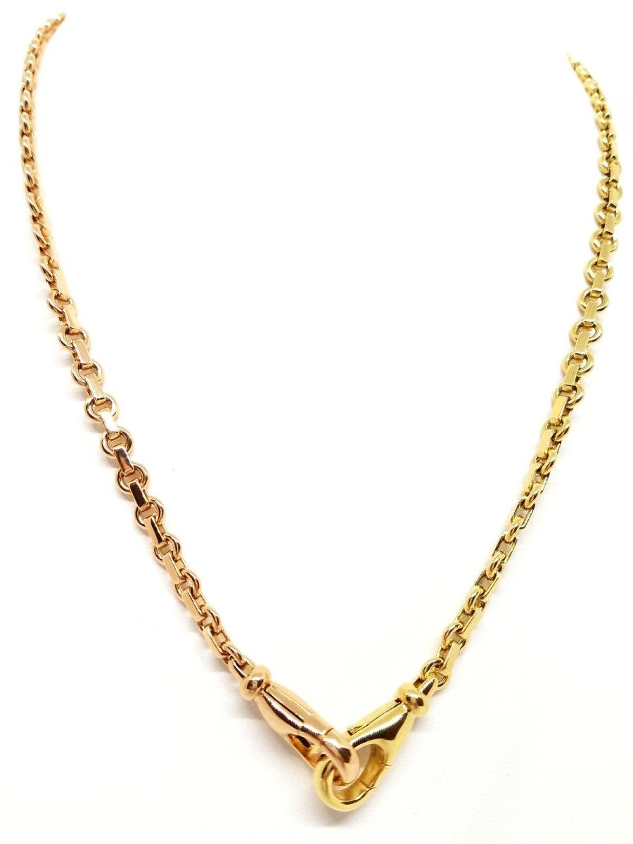 Collier Chaîne bicolore en 2 ors - Castafiore