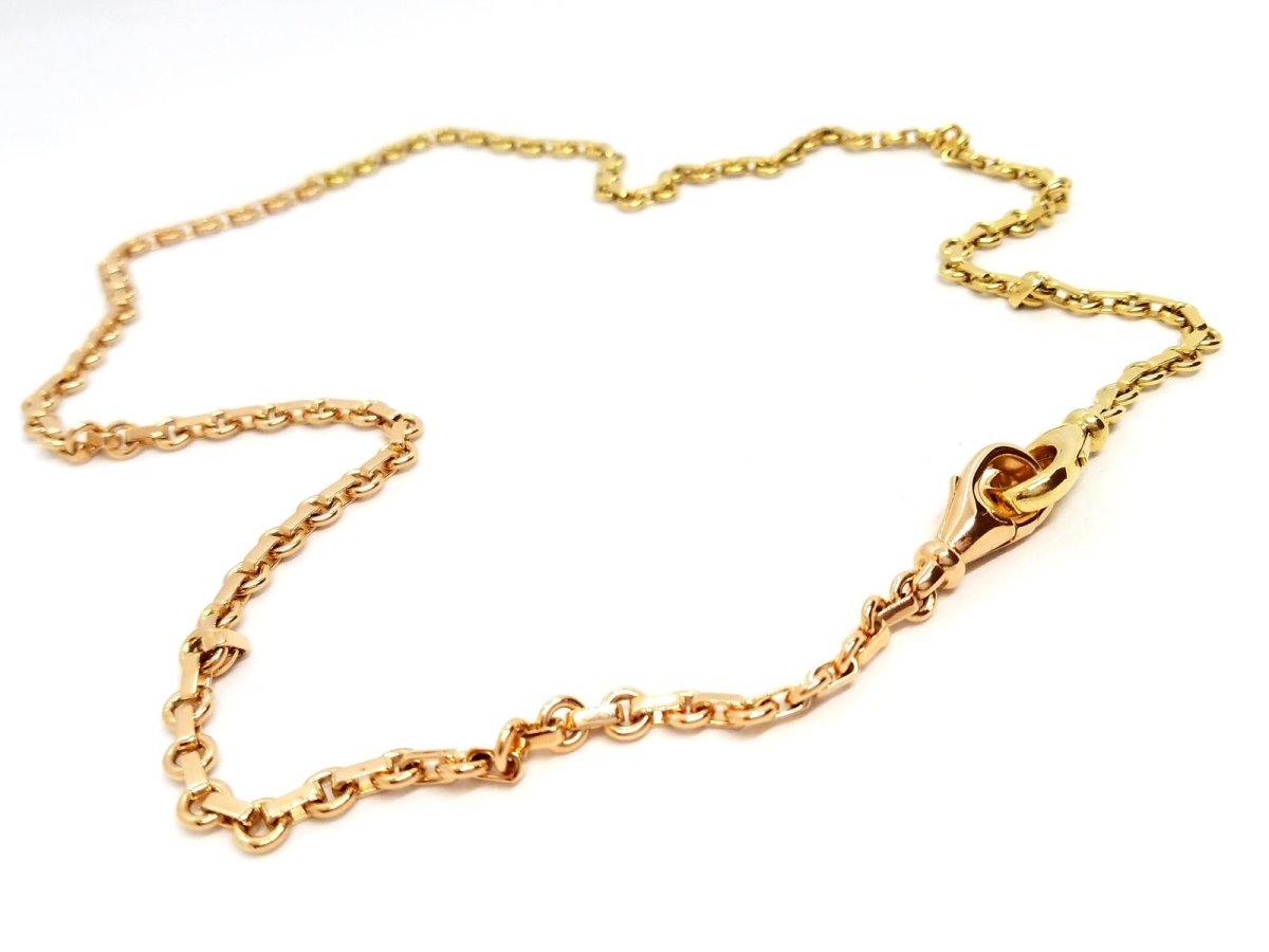 Collier Chaîne bicolore en 2 ors - Castafiore