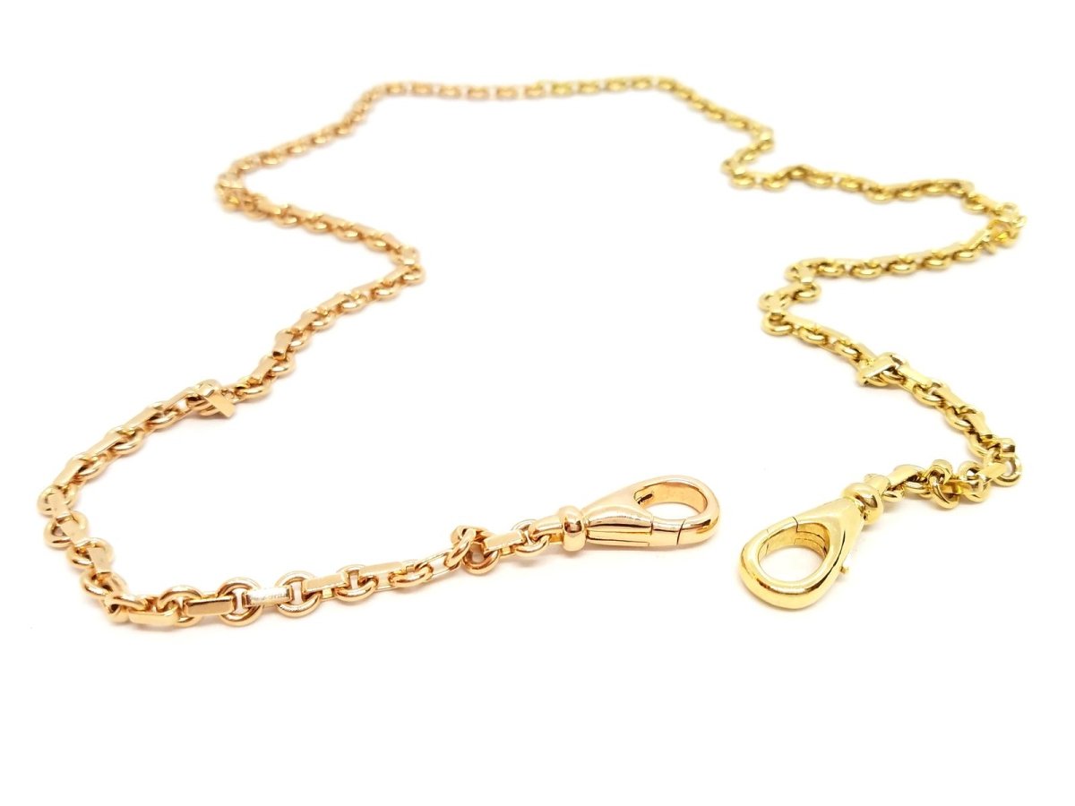 Collier Chaîne bicolore en 2 ors - Castafiore
