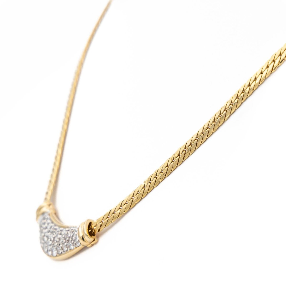 Collier Chaîne en 2 ors et diamants - Castafiore