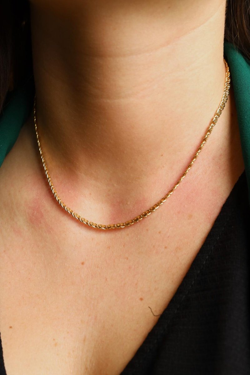 Collier Chaine en or jaune - Castafiore