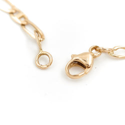 Collier Chaîne maille alternée en or jaune - Castafiore