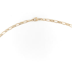 Collier Chaîne maille alternée en or jaune - Castafiore